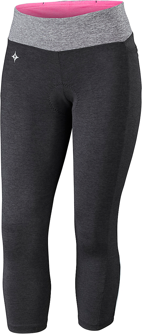 Pantalon women - Specialized - Shasta 3/4 Tight Blk Hthr S