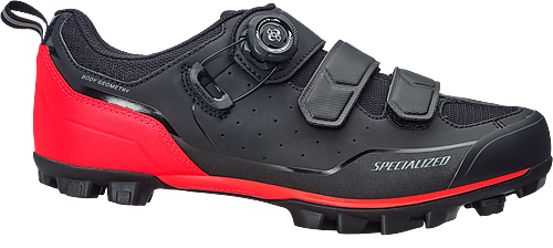 Chaussures VTT - Specialized - Comp BLK/RKTRED 40