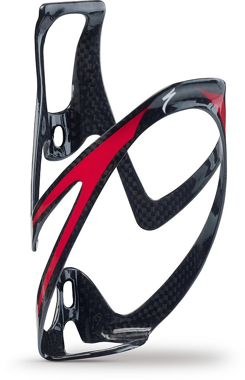 Porte bidon - Specialized - Rib cage carbone/rouge