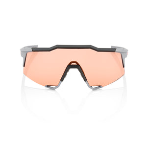 Lunettes - 100% - Speedcraft - Soft Tact Stone Grey - Hiper Coral Lens