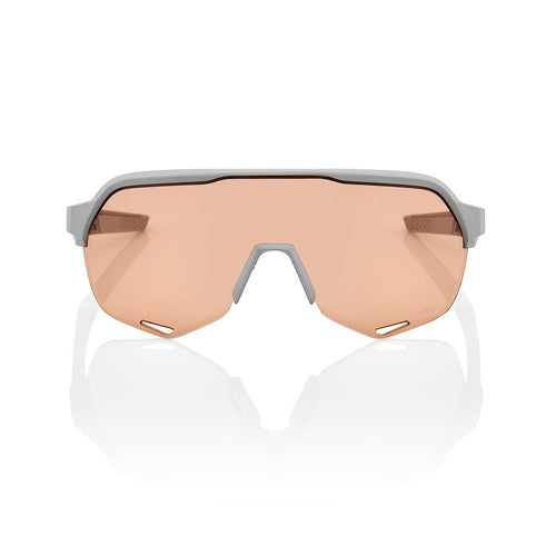 Lunettes - 100% - S2 - Soft Tact Stone Grey - HiperCoral Lens